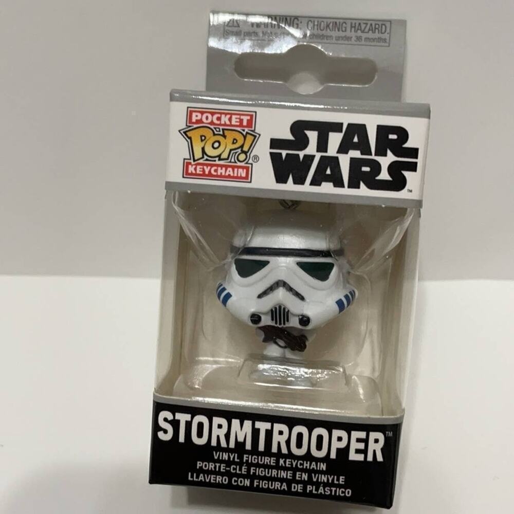 Funko Pop! Keychain: Star Wars - Stormtrooper 2 inches NEW - Picture 5 of 6